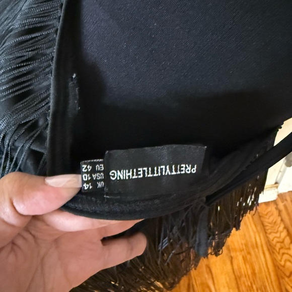 Kristine Black Tassel Romper - Picture 9 of 9